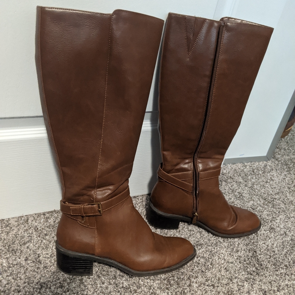 Chaps Rhiannon Brown Riding Boots